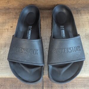 Birkenstock Classic Black Slides 38